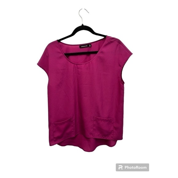 Trouve Magenta Top, Women’s Size Small - Picture 2 of 9